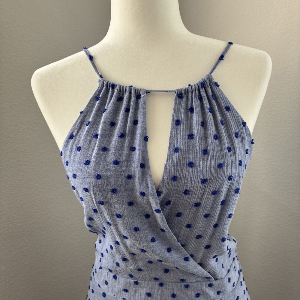 Anthropologie Sunday in Brooklyn Raised Embroidered Polka Dot Dress Medium - Picture 4 of 14